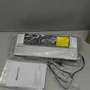 Bonsenkitchen Vacuum Sealer Machine | Compact Food Sealer for Kitchen Storage & Meal Prep | Multiple Modes | External Vacuum System | 5 Bags, Silver