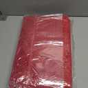 CozeCube Chenille Throw Blanket for Couch, Cozy Plush Fuzzy Decorative Christmas Red Blanket with Fringe Tassels, Lightweight Throws for Bed Sofa Gift Home Decor, 50"X60"