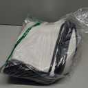 Uphome Bathroom Runner Rug, 24x59 Modern Black Long Bathroom Rug Non Slip Washable, Soft Plush Microfiber Absorbent Bath Mat Runner for Tub, Shower, Floor, Sink