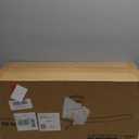 Haipeel 52 Inch Outdoor Ceiling Fans with Lights, Dimmable Solid Wood Ceiling Fan with Light and Remote Control 3 Blades Rustic Propeller Ceiling Fans for Patios Indoor Bedroom, Bronze Gray