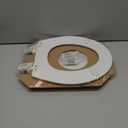 Bemis Slow Close Round Toilet Seat, Easy Clean Hinges, White