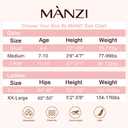 MANZI 3 Pairs Women's Girls' Basic Convertible Transition Ballet Dance Tights 40-Denier (Beige, L)