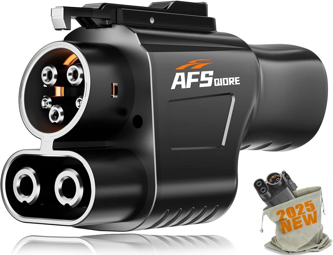 NACS to CCS Adapter, CCS to Tesla Adapter, 500A 250KW Tesla Charge Adapters, Fast Charge NACS DC Chargers to CCS1 Adapters, Electric Vehicle Fit for Ford, GM, Rivian