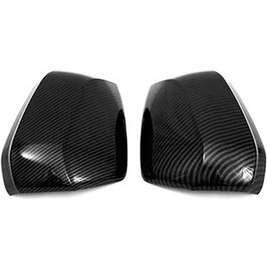Mirror Cover for Audi Q3 2019-2023, Outer Rear View Mirror Cover Cap Front Driver Passeger Left Right Side Rearview,Carbon Fiber (normal)