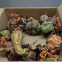 Nearly Natural 28in. Autumn Pumpkin Wreath