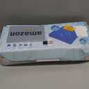 Gel Seat Cushion for Long Sitting - Back, Hip, Tailbone Pain Relief Cushion - Gel Seat Cushion for Office Chair, Cars - Egg Seat Gel Cushion for Wheelchair Pressure Relief Black