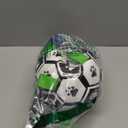 Amasiver Dog Soccer Ball Toys with Straps - 8 inch Large Herding Ball for Dogs, Interactive Dog Toys for Tug of War, Tug Toy Birthday Gifts, Water Toy, World Cup Sturdy Dog Balls for Medium Large