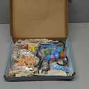 FEMBW Dinosaur Party Favors for Kids,Dino Birthday Toys with Hatchable Eggs,Glow-in-the-Dark Keychains, Skeleton Models,3D Stickers & Magnifying Glass – Dinosaur Themed Party Toys for Boys & Girls