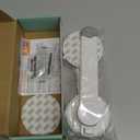 Toilet Locks Baby Proof (2-Pack) Ideal Baby Proof Toilet Lid Lock with Arm  No Tools Needed Easy Installation with 3M Adhesive  Top Safety Toilet Seat Lock  Fits Most Toilets, White