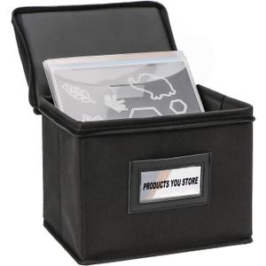 Yoseng Die Cut Organizer Box - Card Storage for Greeting, Birthday, Sports & Trading Cards, Photos