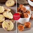 Birthday Gift Basket Tower for Women, Him, Gourmet Snacks & Sweets Food Gifts, Treat Box with Cookies, Delicious Treats, Candy Surprise by Broadway Basketeers (EXP 01/01/27)