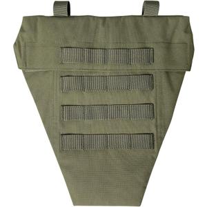 Tactical Crotch Protective Panel - Lower Abdomen Platform Groin Protector 500D Nylon Molle Strap with Foam Inset Padding (RG)