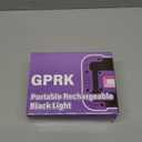 Rechargeable Black Light, Battery Powered Blacklight, Cordless 395nm Ultraviolet Flood Light for Neon Glow Party,Halloween,Body Painting,2 Packs - Amazon.com