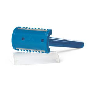 Medline Double-Sided Razor, Shave Prep, Non-Sterile, Blue (Pack of 100)