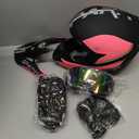 Youth Motocross Helmet for Kids - DOT Approved Full Face Off-Road Mountain Bike ATV Dirt Bike Safety Gear With Goggles, Gloves, and Mask, XL