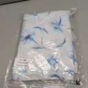 Zeagoo Womens White Button Down Shirts Hawaiian 3/4 Sleeve Blouses Boho Spring Outfit Casual Cute Fashion Top L