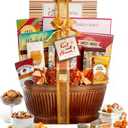 Broadway Basketeers Get Well Basket Gourmet Care Package with Snacks & Treats - Get Well Soon Gift Baskets for Women, Men After Surgery - Feel Better Best Food Gifts to Send