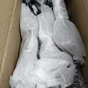 3 Pack Farmhouse Pendant Light,Black Metal Frame Hanging Light Fixture with Clear Glass Shade, Adjustable Chains Industrial Mini Pendant Lighting for Kitchen Island Entryway Porch Foyer