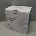 SUNLU 3D Printer Filament Bundle PLA Matte 1.75mm, Super Neatly Wound PLA Filament with Matte Finish, Print with 99% FDM 3D Printers, 1kg Spool (2.2lbs), 2 Packs, Matte Black+Matte White