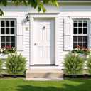 Artificial Boxwood Topiary Ball Trees with Ground Spikes UV Resistant Faux Greenery Shrubs Fake Shrubs for Outdoors, Realistic Faux Plants Bushes for Garden Porch Yard Patio Decor (Cedar Green)