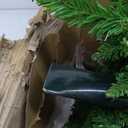 7.5 Feet Artificial Fir Christmas Tree with LED Lights and 1968 Branch Tips