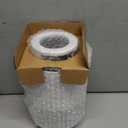 Mosalogic Fruit Fly Trap for Indoors Indoor Gnat Traps for House Use Upgraded Flying Insect Catcher - Trapper & Killer for Fruit Flies, Gnats, Mosquitoes, Plants Moths with 5 PCS Refills White