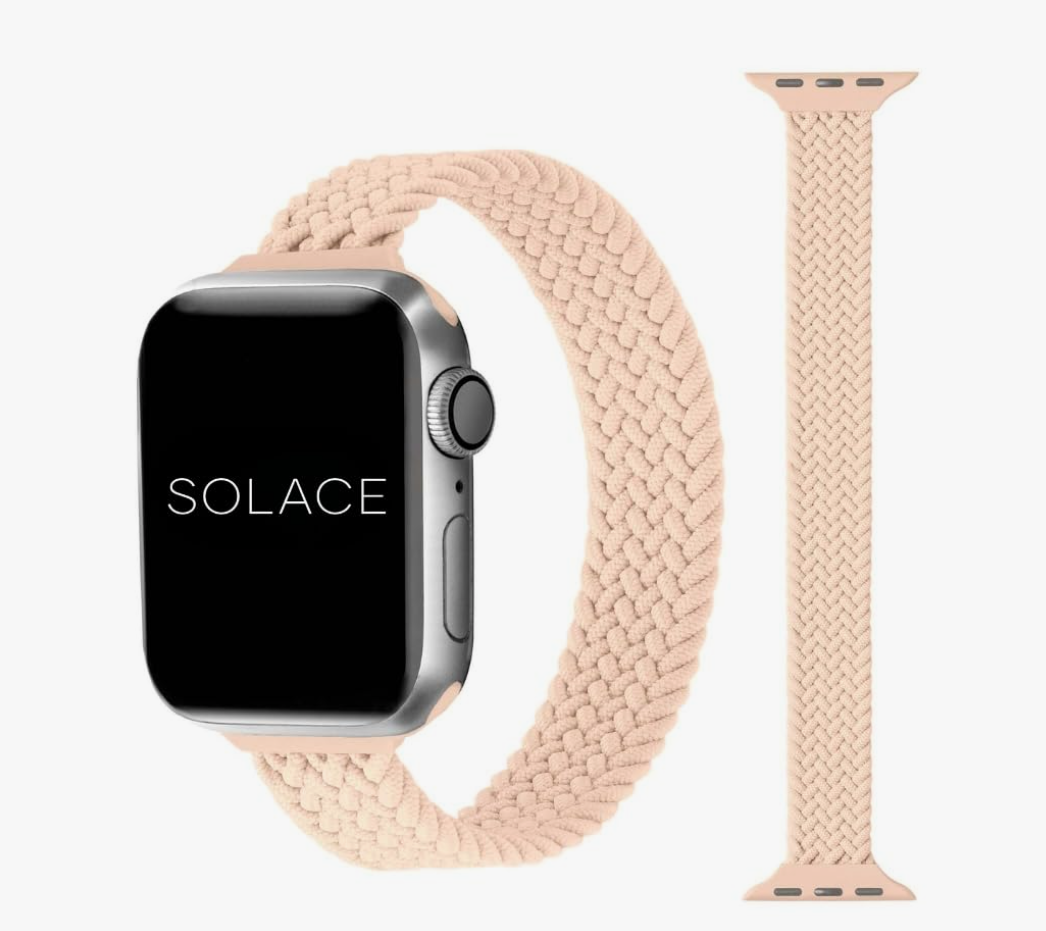Solace Bands Slim Imperium Loop - Compatible with Apple Watch Bands Sport Loop Band for Women and Men, iWatch Bands for 38mm 40mm 41mm 42mm 44mm 45mm Ultra, SE and Series 8 7 6 5 4 3 2 1
