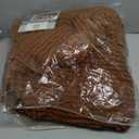 H.VERSAILTEX Plush Chenille Dog Bed Cover Thick Soft Sofa Cover for 3 Cushion Couch Anti Slip Couch Cover Furniture Protector for Dog, Pet, Cat (35" x 82", Caramel)