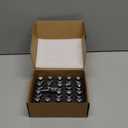 SCITOO M12x1.25 Wheel Lug Bolt 12x1.25 Lug Nut Bolts 20 Pcs Silver Shank Length 28mm Compatible for Jeep Compass for Renegade for Cherokee, for Fiat, for Chrysler 200, for Dodge Dart