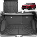 Cargo Liner Fit for Honda CRV 2026 2025 2024 2023 (Gasoline & Hybrid): TTX LIGHTING Cargo Mat All-Weather TPE Trunk Mat Cargo Tray CR-V Accessories (Fit Upper Deck Only)