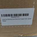 downluxe 4 Inch Queen Memory Foam Mattress Topper Pro Dual Layer 2 Inch Cooling Gel Egg Crate Memory Foam Plus 2 Inch Pillow Top Medium Firm with Deep Pocket (White)