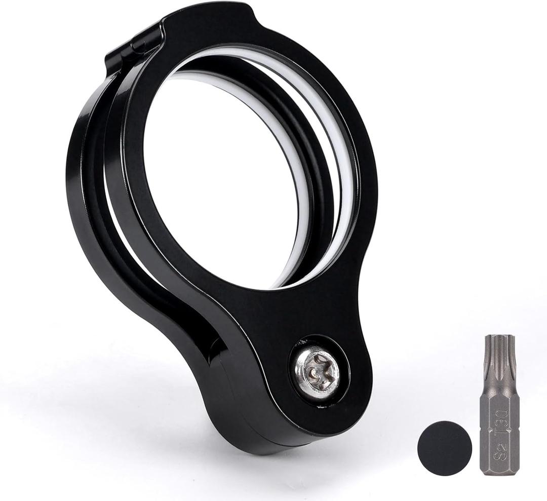 Anti-Theft Tailgate Lock Fits Toyota Tacoma 2005-2015, Security Lock for Tacoma Accessories, Aluminium Alloy (Black)