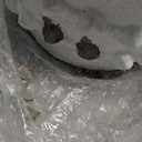 Modern Ceramic Flower Pot with Bubble Texture  Decorative Round Stoneware Planter for Indoor and Outdoor Plants  Unique Contemporary Accent for Garden, Patio, or Home Decor  9" White