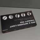 ALLOLO Red Light Therapy for Body, 3-in-1 LED Bead Red Light Therapy Belt with Timer Remote Control, 12.6"*6.3" 660nm&850nm Infrared Light Therapy for Body Back Waist Shoulder Knee Joint (Corded)