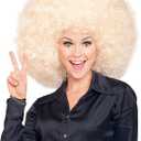 Rubies Super Afro Blonde Wig for Adults, Unisex No Size
