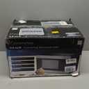 Kenmore Countertop Microwave, 6 Auto-Preset Menus, Child Lock, Defrost & Express Cooking Features, 900 Watt, .9 Cu Ft, Stainless Steel