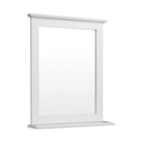 Wall-Mounted Multipurpose Vanity Mirror with Shelf, 1 Ct, HW61553WH