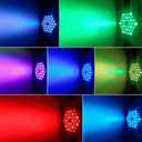 Yiixuyo-LED Par Lights DJ Stage Light Corded RGB 36 LED with Sound Activated Control DJ Uplighting for Wedding Party Club Christmas Stage Lighting - 4Pack