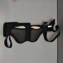 Tovrinala Hernia Belt for Men and Women, Hernia Support Truss for Single/Double Inguinal, Adjustable Waist Strap with 2 Removable Compression Pads, Black L