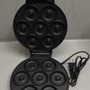 Dash Mini Donut Maker Machine for Kid-Friendly Breakfast, Snacks, Desserts & More with Non-stick Surface, Makes 7 Doughnuts, Donut Print (White)