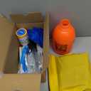 Oiktylr Mini Split Cleaning Kit Bag with 2L High Pressure Sprayer, Air Conditioner Cleaning Kit with Waterproof PVC AC Cleaning Cover Bib with 10pcs HVAC Cleaning Tools, Small