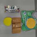 Pottery Wheel for Kids - Complete Pottery Painting Kit Arts and Crafts for Kids Ages 8-12 with 3 Pack Air Dry Clay Art Supplies Toys for Girls Boy Birthday Gift for 6 7 8 9 10 11 12+ (Green)