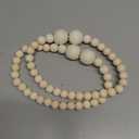 Magnetic Curtain Tiebacks, 2 Pack Curtain Holdbacks for Draperies, Wood Bead Curtain Tiebacks, Elegant Curtain Tie Backs for Bedroom Decor, Boho Room Decor, Nursery Decor, Farmhouse Decor