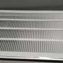 HVAC Premium 16 x 26 Duct Opening Steel Return Air Filter Grille, for 1-inch Filter, Removable Door, Flat Stamped HVAC Vent Cover Grille, Outer Dimensions 18.5 x 28.5