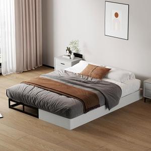 SHOANED 7 Inch Queen Box Spring - Metal Frame Mattress Foundation Memory Foam Basics Bed Base Heavy Duty Box Springs No Noise, 3000lbs Max Weight Capacity