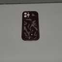 Caseative for iPhone 12 Pro Max Case,Water Ripple Wave Meteorite Bubble Chrome Plating Soft Phone Case (Wine Red)