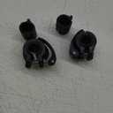 ZY-HUAN Barbell Clips 1 inch Barbell Clamps 0.9-1.18inch Quick Release Weight Clips for Bars Multi-Size Adjustable Olympic Barbell Clamps