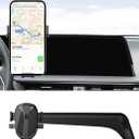 Car Phone Holder for 2025 Kia EV6 Accessories 2022 2023 2024 Dash Mount Cell Phone Holder for Most Smartphones Auto Interior Accessories Hands-Free 360 Degree Rotation