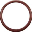 LRITER Car Steering Wheel Cover, Non-Slip Silicone Material, Multiple Color Choices, Universal Auto Parts Steering Wheel Cover, Suitable for Most Cars (Coffee) (1PCS)