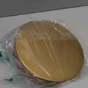 Dessert Stand, Iron Golden Cake Holder, Lace Design Round Treat Display, Dessert Holder Stand for Weddings, Parties, and Celebrations, Gold (iron 2)